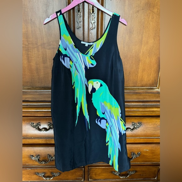 Amanda Uprichard Dresses & Skirts - Amanda Uprichard Silk Parrot Tank Dress Gorgeous colors!  NWT